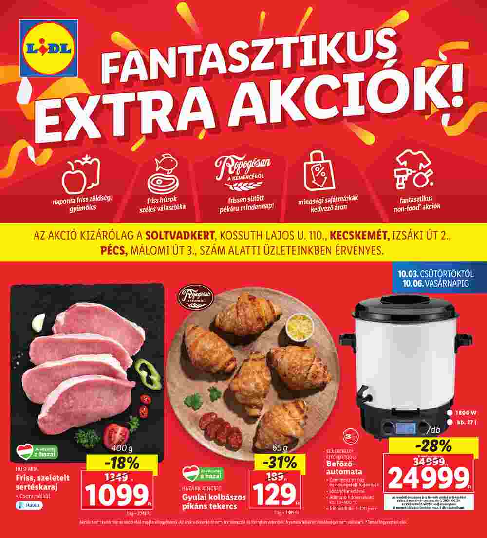 Lidl akciós újság 2024.10.03-tól - 1. oldal.