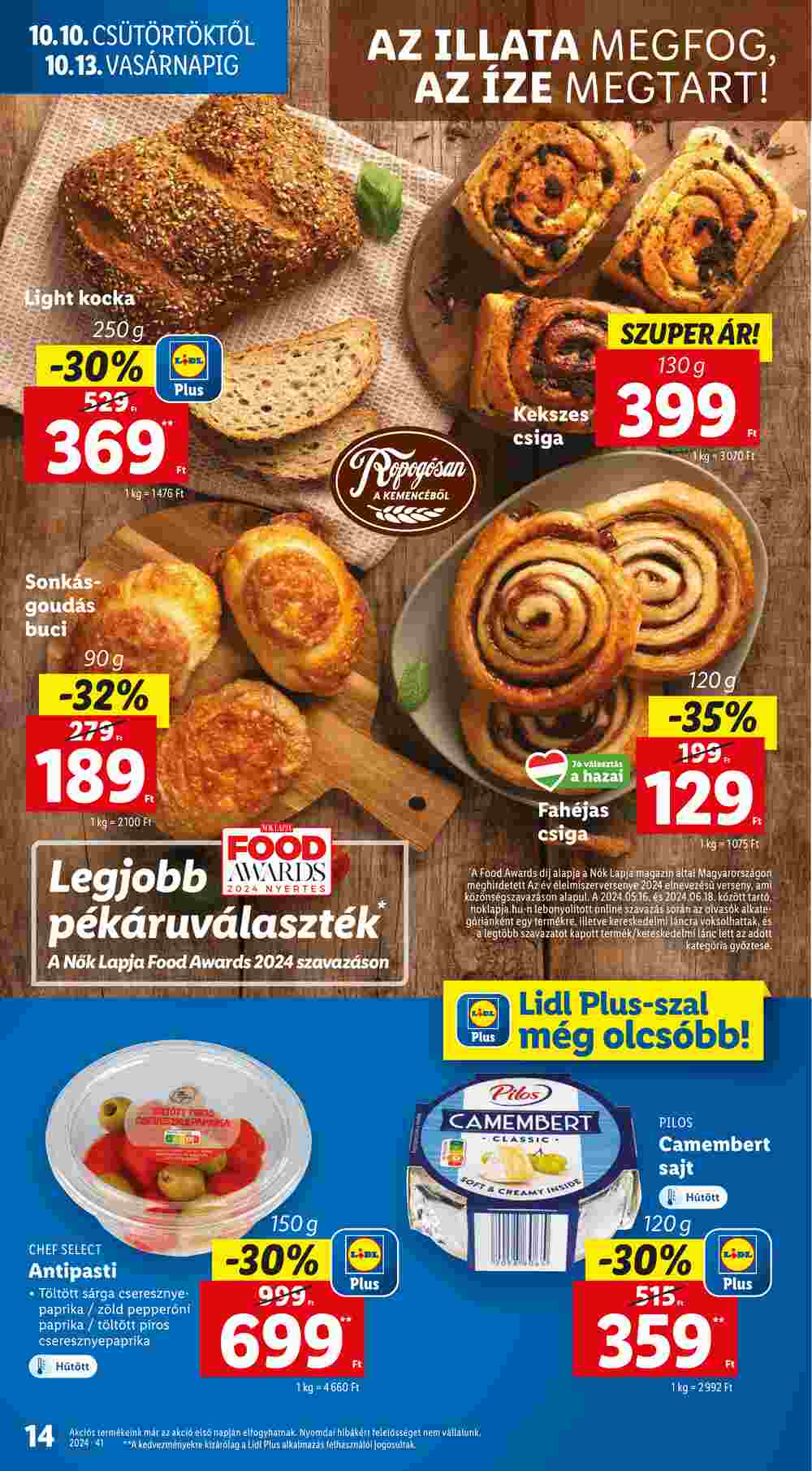 Lidl akciós újság 2024.10.10-től - 14. oldal.