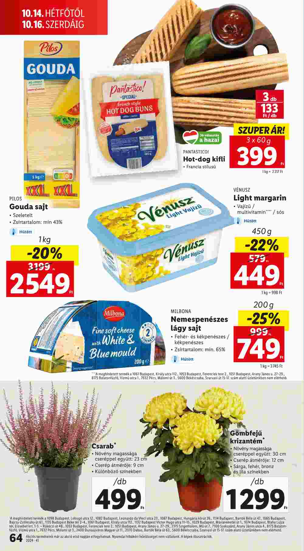 Lidl akciós újság 2024.10.10-től - 64. oldal.