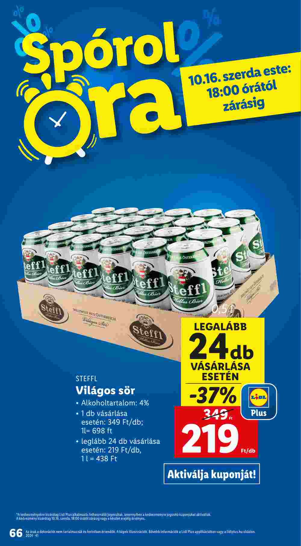 Lidl akciós újság 2024.10.10-től - 66. oldal.