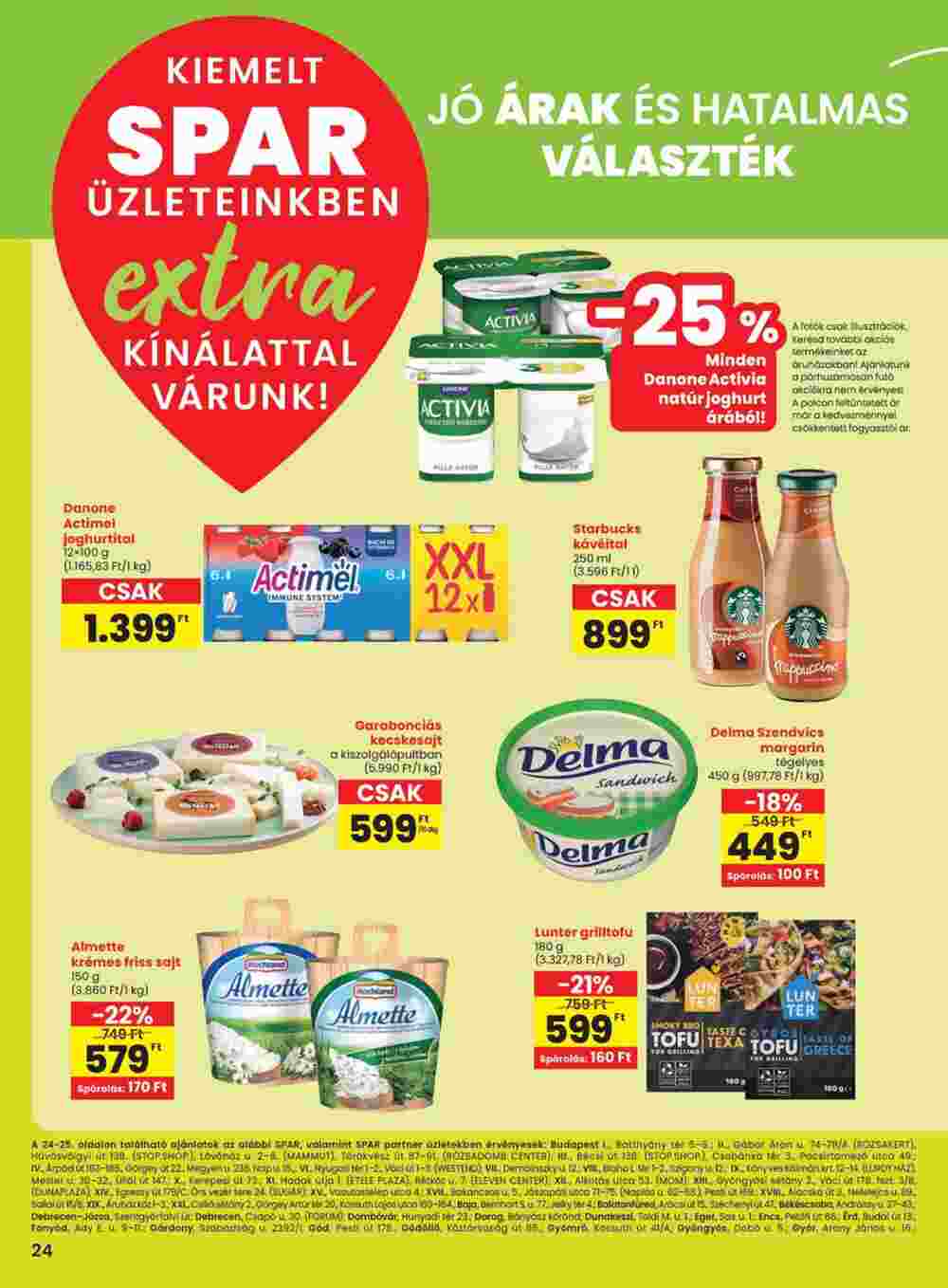 Spar Extra akciós újság 2024.10.17-től - 5. oldal.