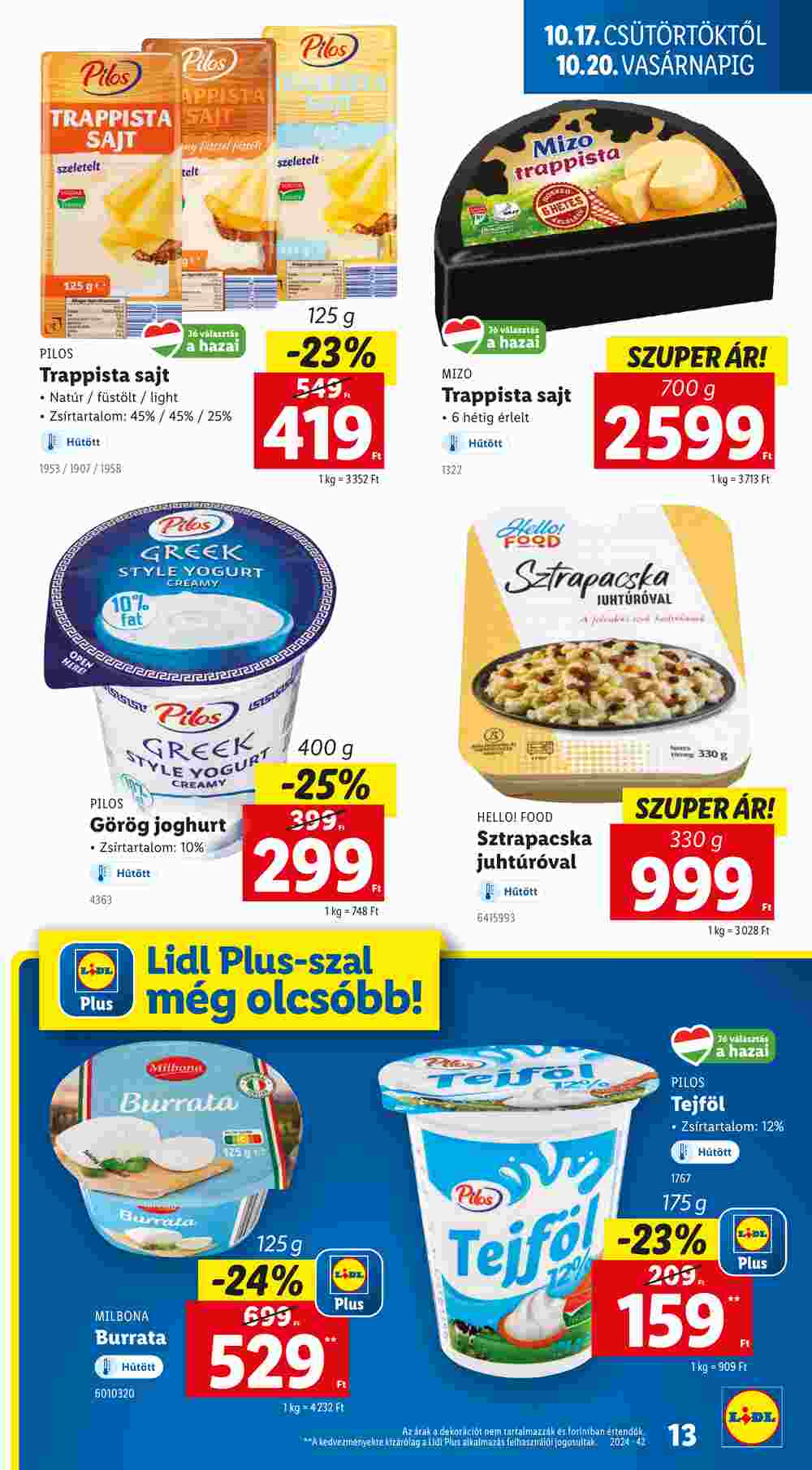 Lidl akciós újság 2024.10.17-től - 13. oldal.