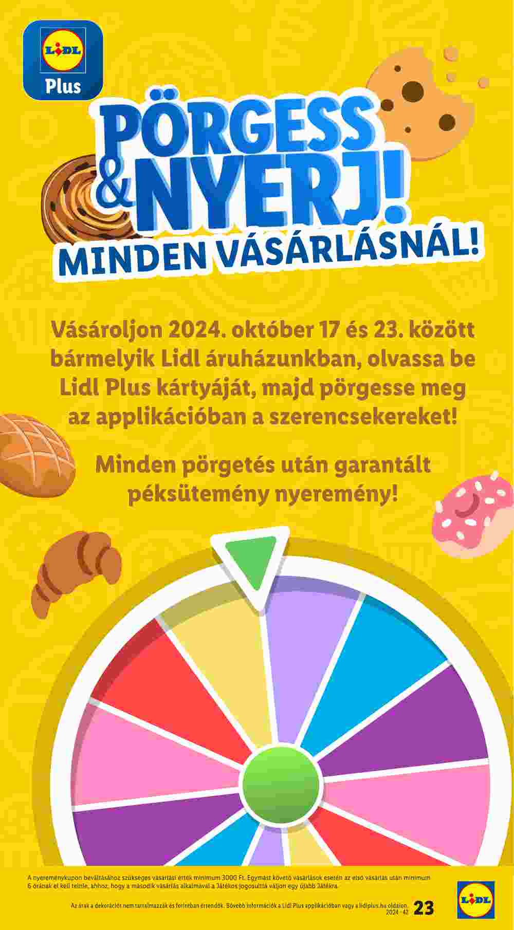 Lidl akciós újság 2024.10.17-től - 23. oldal.