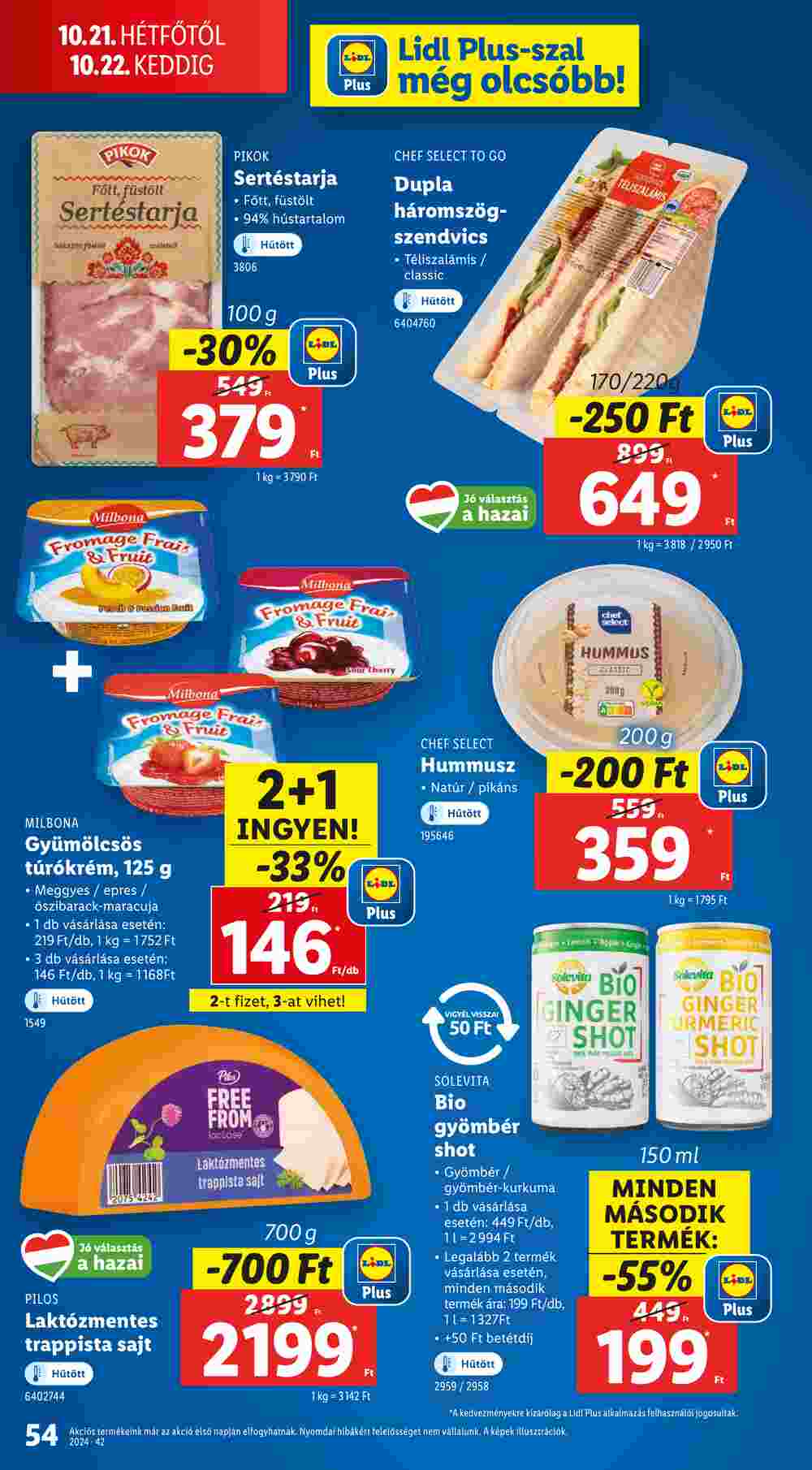 Lidl akciós újság 2024.10.17-től - 54. oldal.