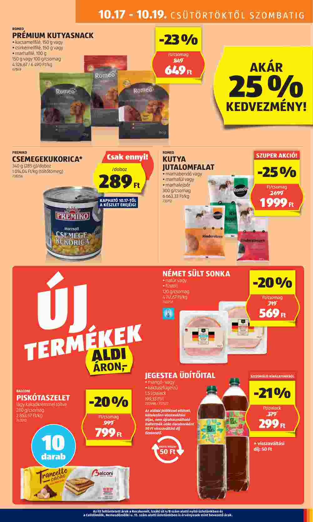 Aldi akciós újság 2024.10.17-től - 11. oldal.