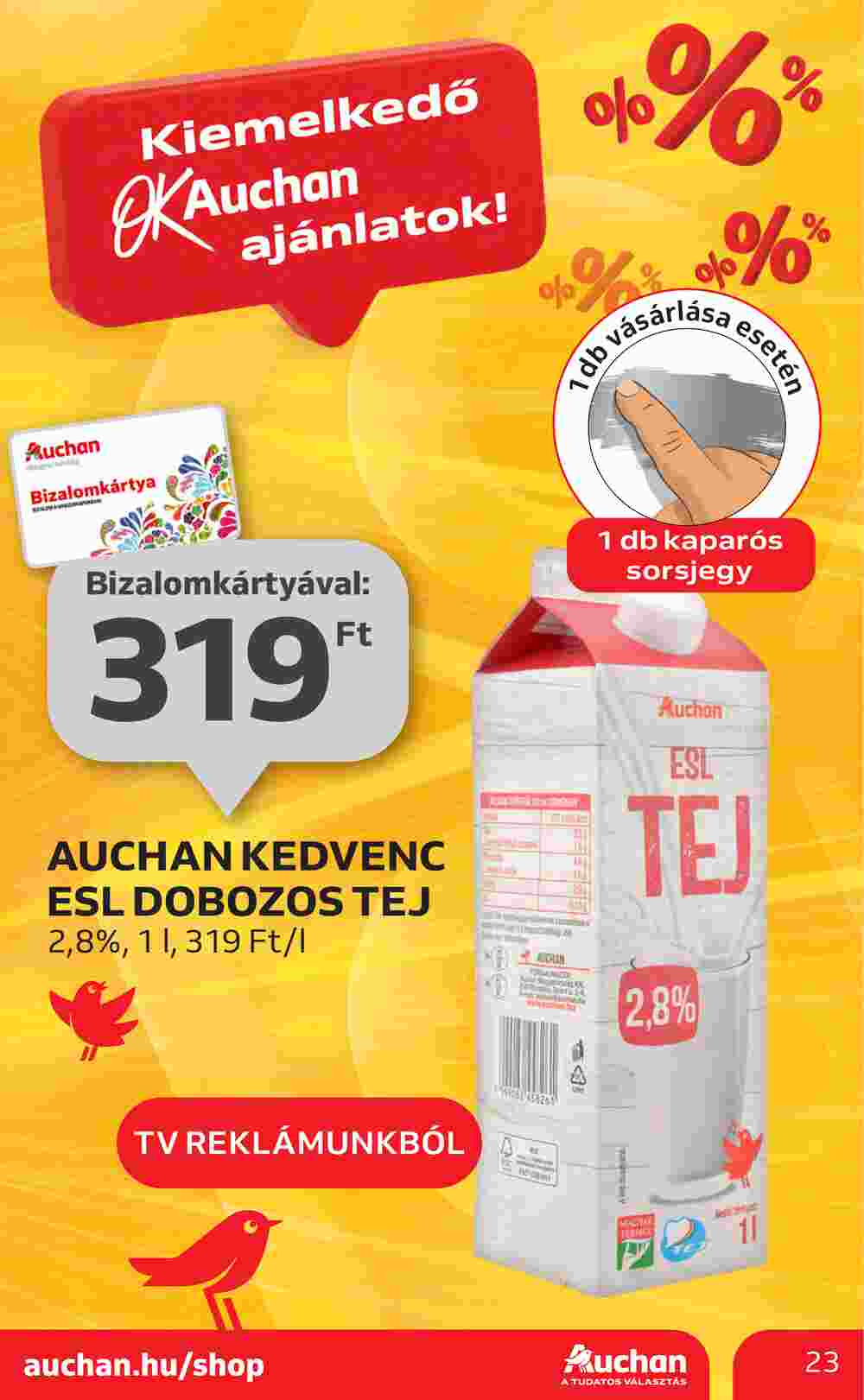 Auchan akciós újság 2024.10.17-től - 23. oldal.