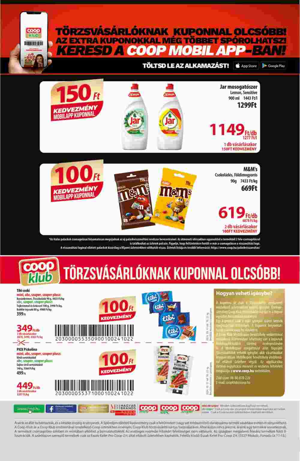 Coop akciós újság 2024.10.17-től - 12. oldal.