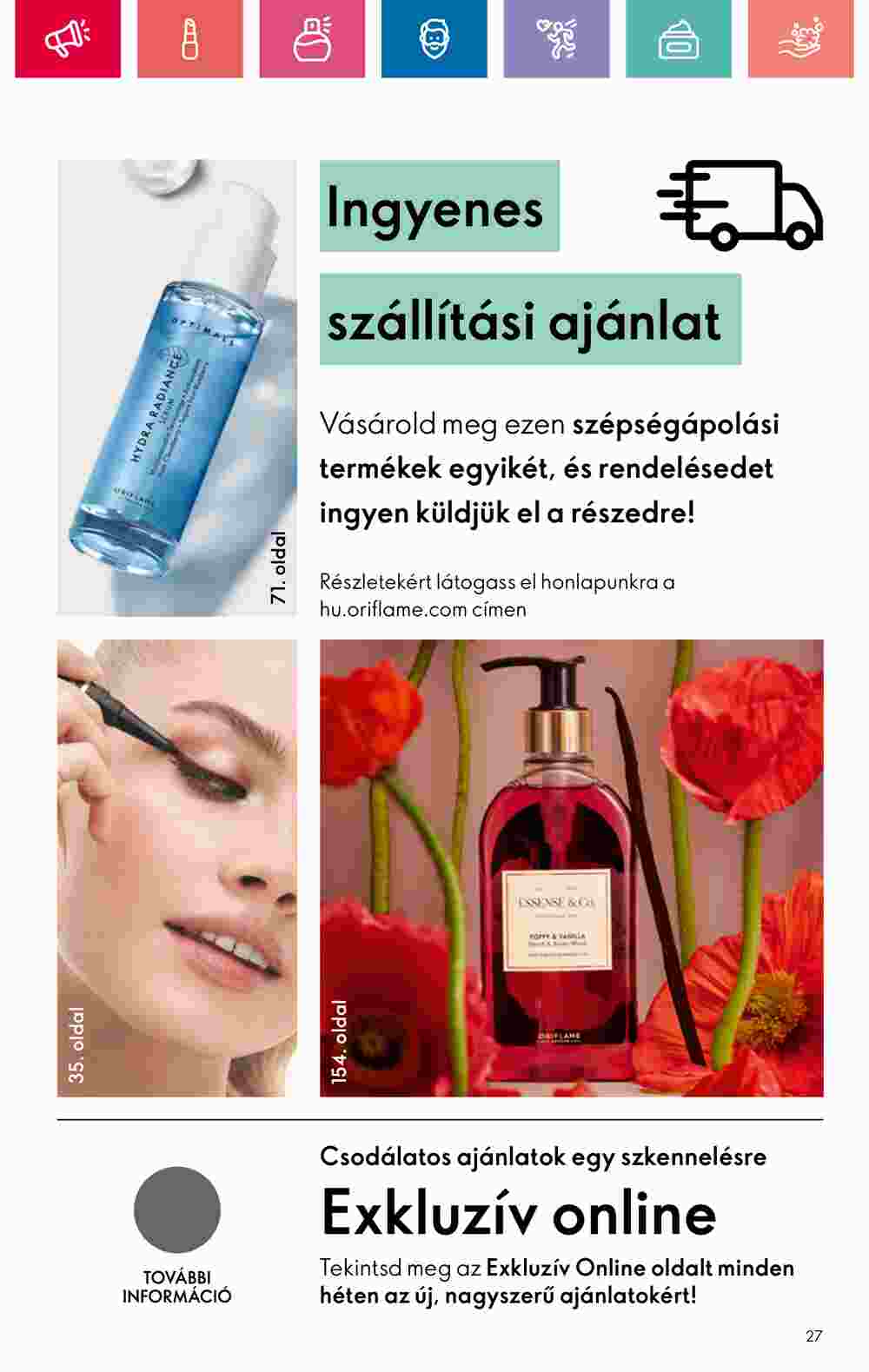 Oriflame akciós újság 2024.10.20-tól - 27. oldal.