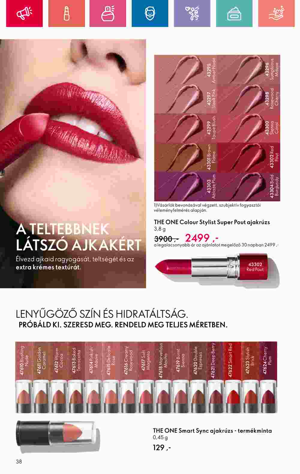 Oriflame akciós újság 2024.10.20-tól - 38. oldal.