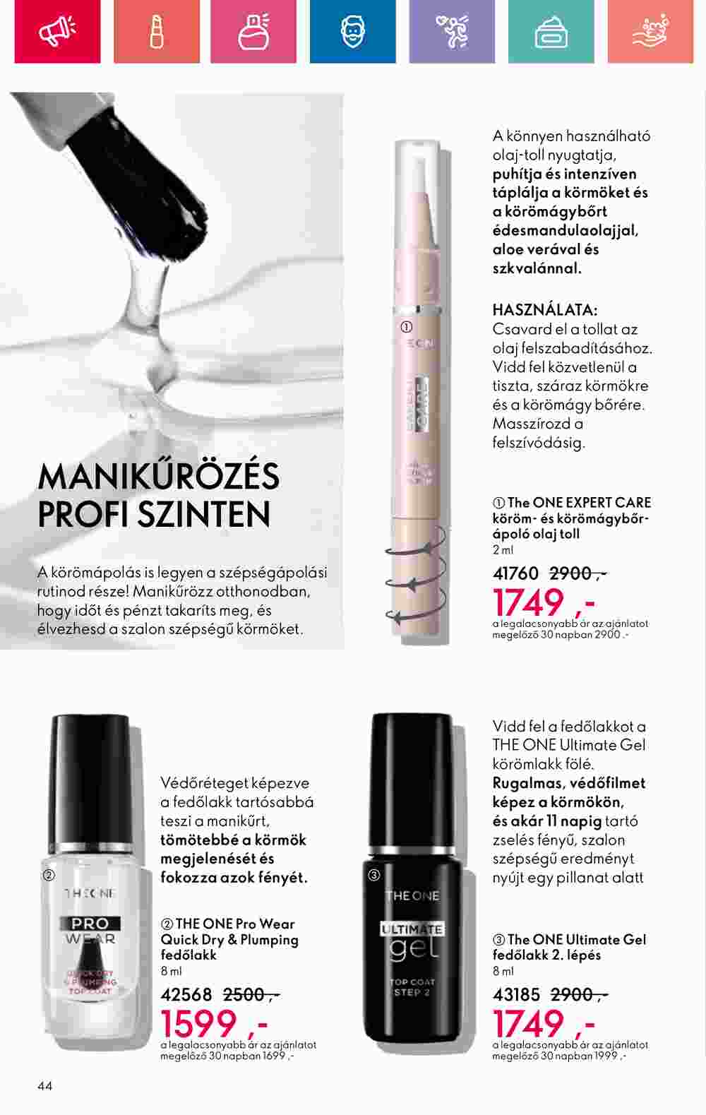 Oriflame akciós újság 2024.10.20-tól - 44. oldal.