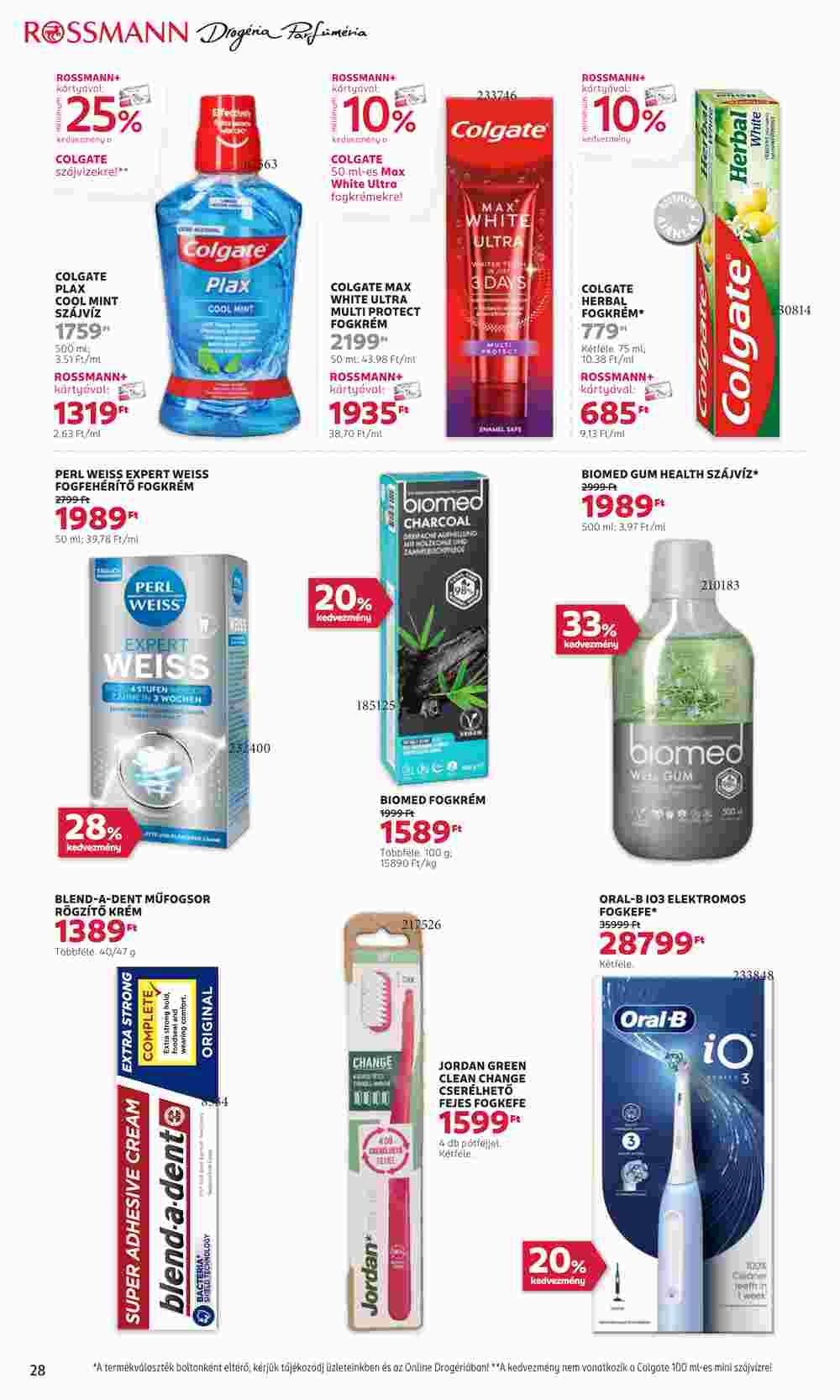 Rossmann akciós újság 2024.10.21-től - 30. oldal.