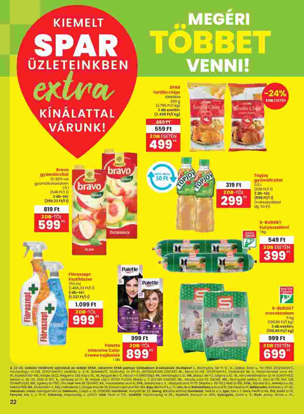 Spar Extra akciós újság 2024.10.24-től - 3. oldal.