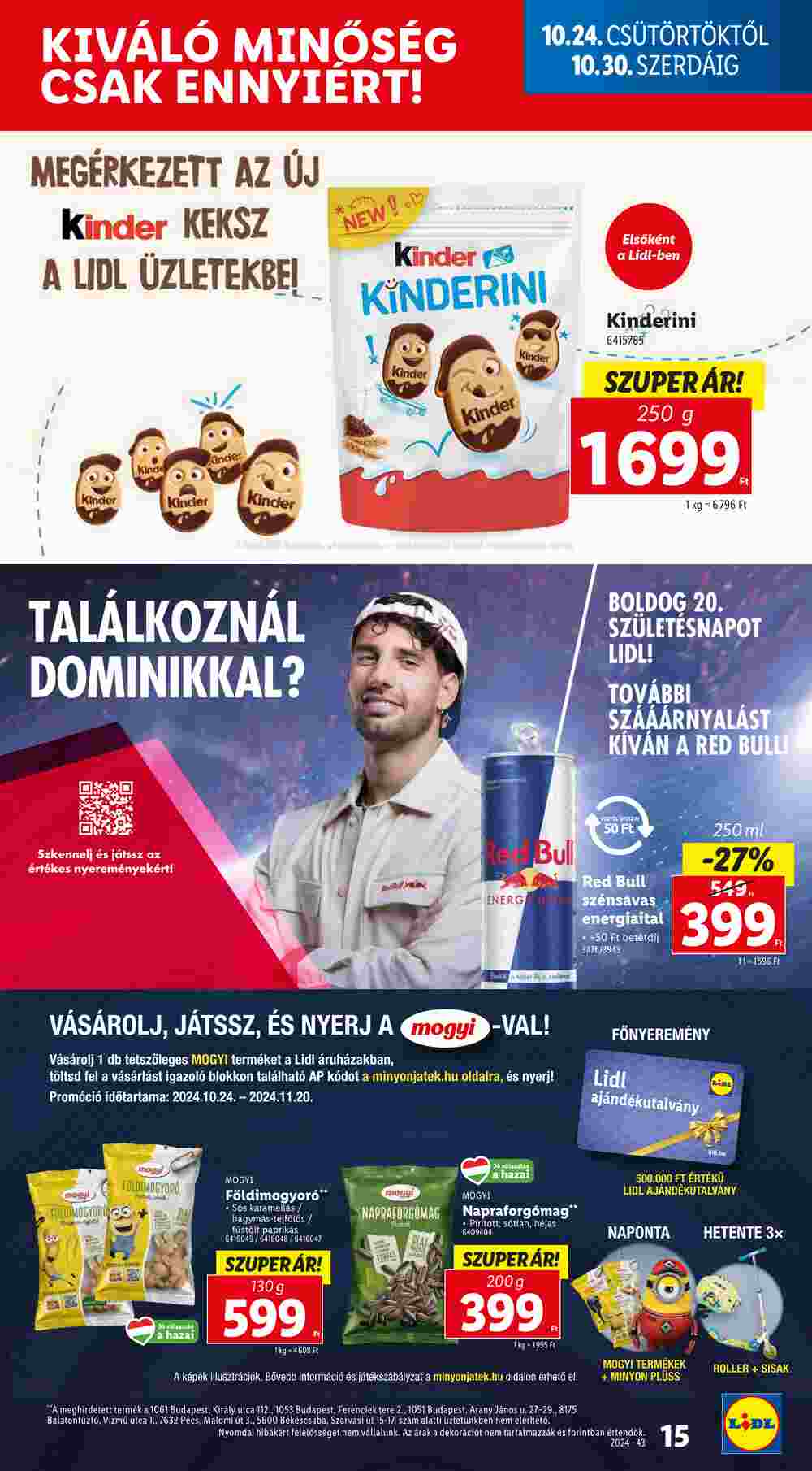 Lidl akciós újság 2024.10.24-től - 15. oldal.