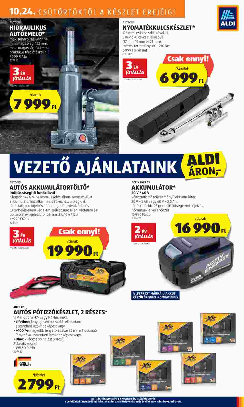 Aldi akciós újság 2024.10.24-től - 27. oldal.