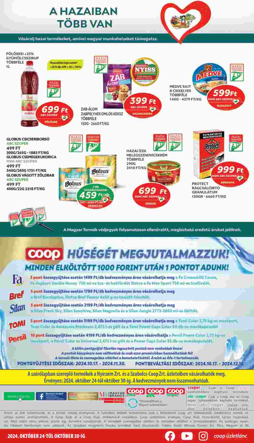 Coop akciós újság 2024.10.24-től - 8. oldal.