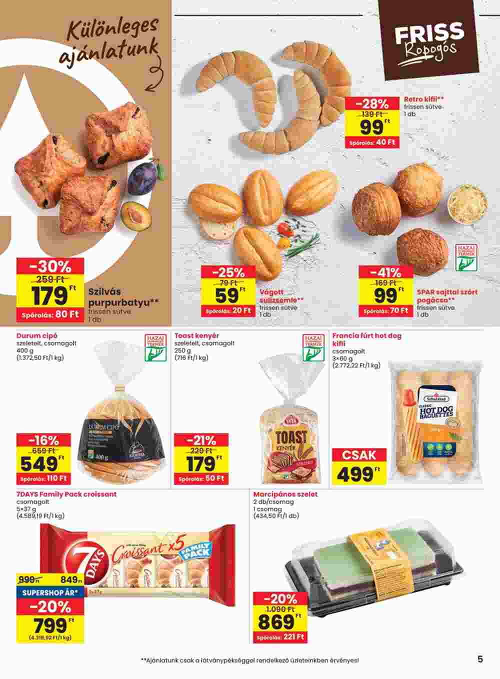 Spar akciós újság 2024.10.31-től - 5. oldal.