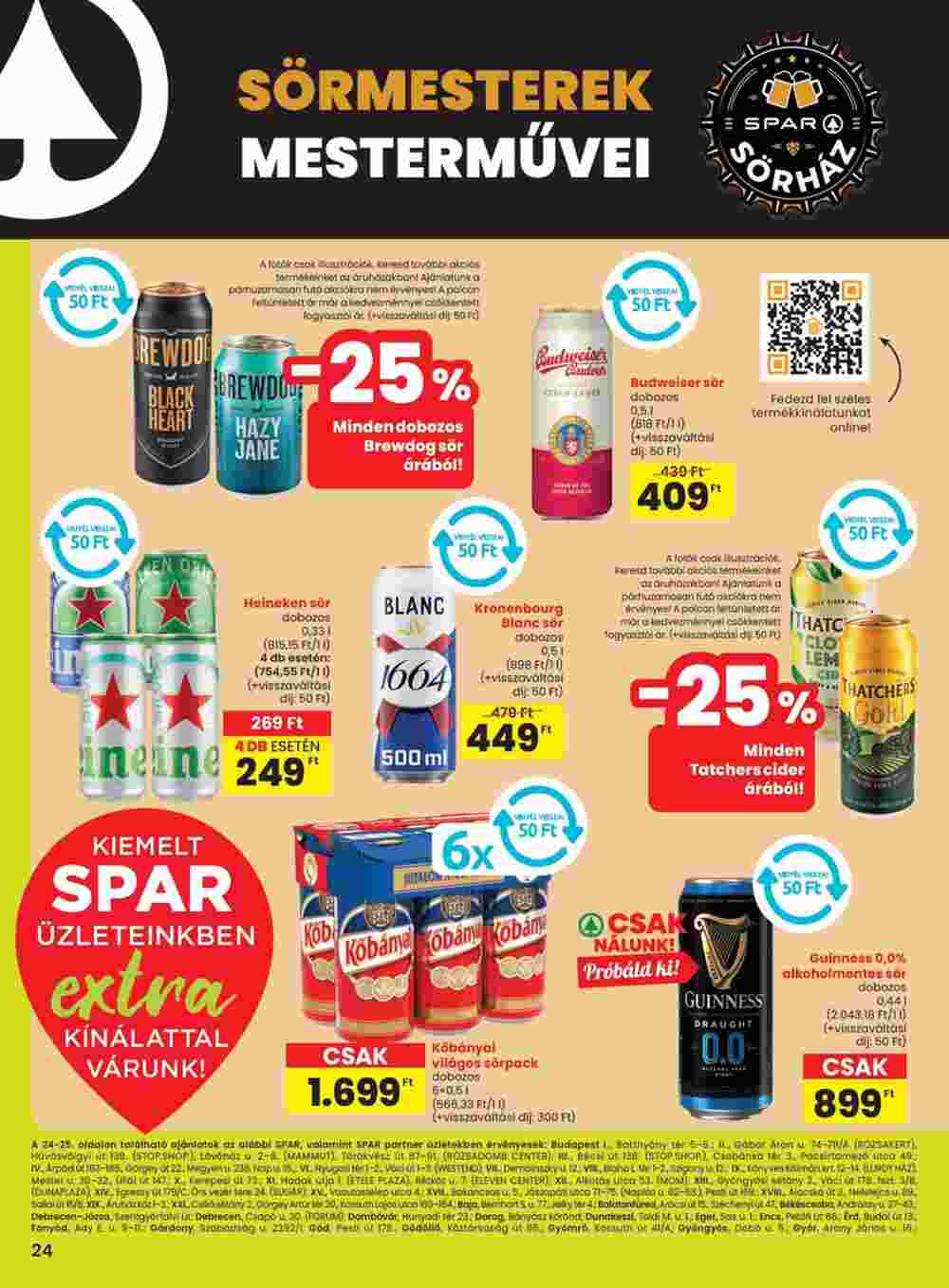 Spar Extra akciós újság 2024.10.31-től - 5. oldal.