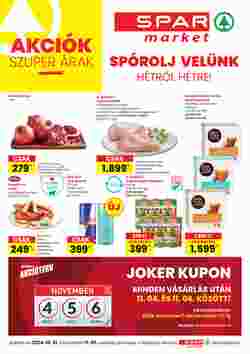 Spar Market akciós újság 2024.10.31-től