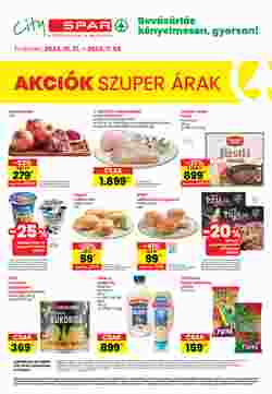 Spar akciós újság 2024.10.31-től