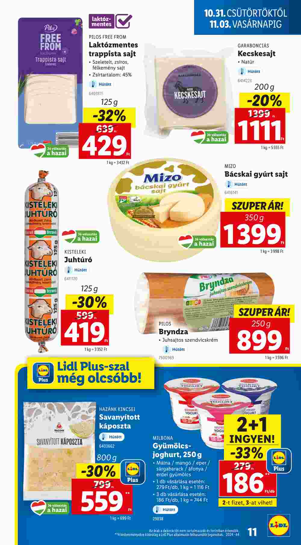 Lidl akciós újság 2024.10.31-től - 11. oldal.