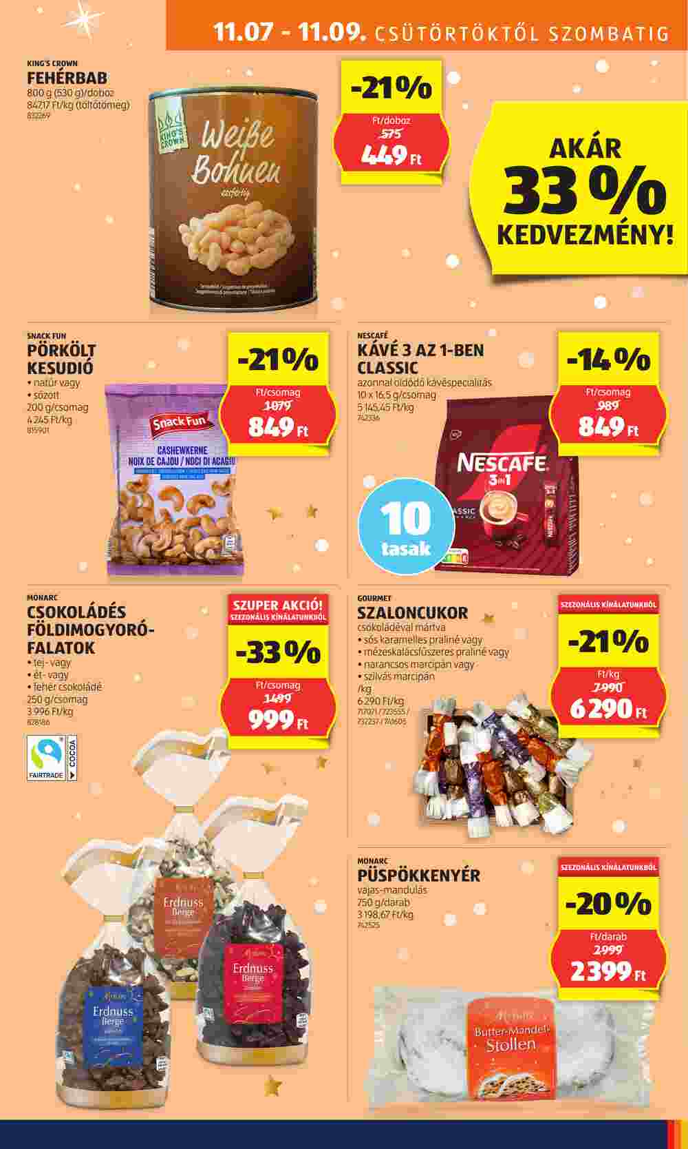 Aldi akciós újság 2024.11.07-től - 11. oldal.