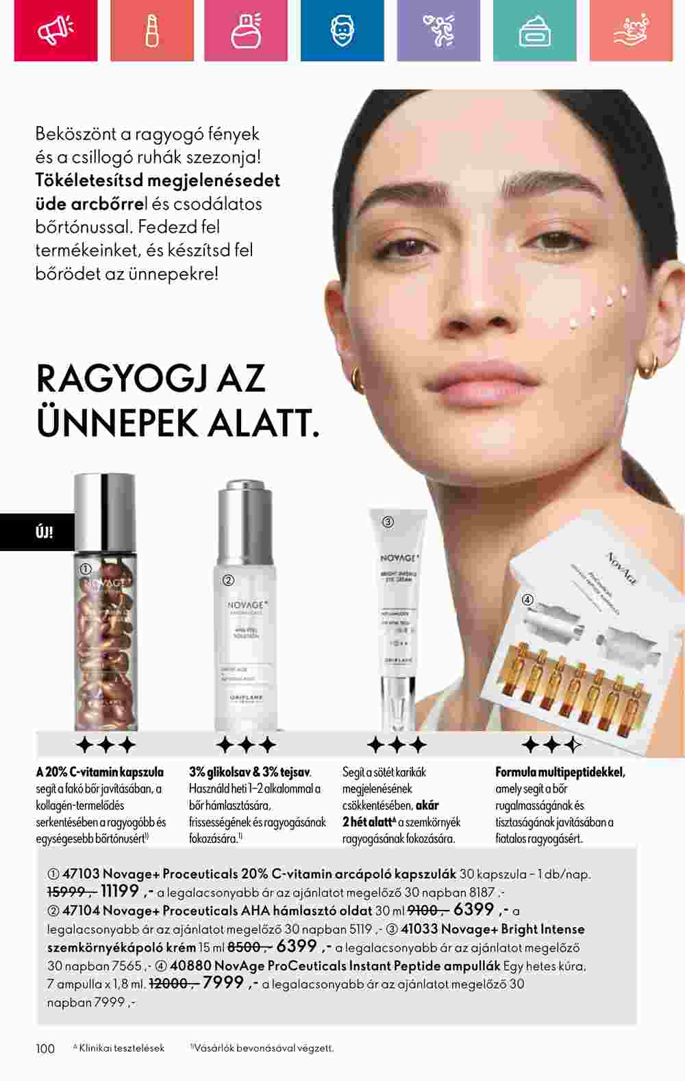 Oriflame akciós újság 2024.11.10-től - 100. oldal.