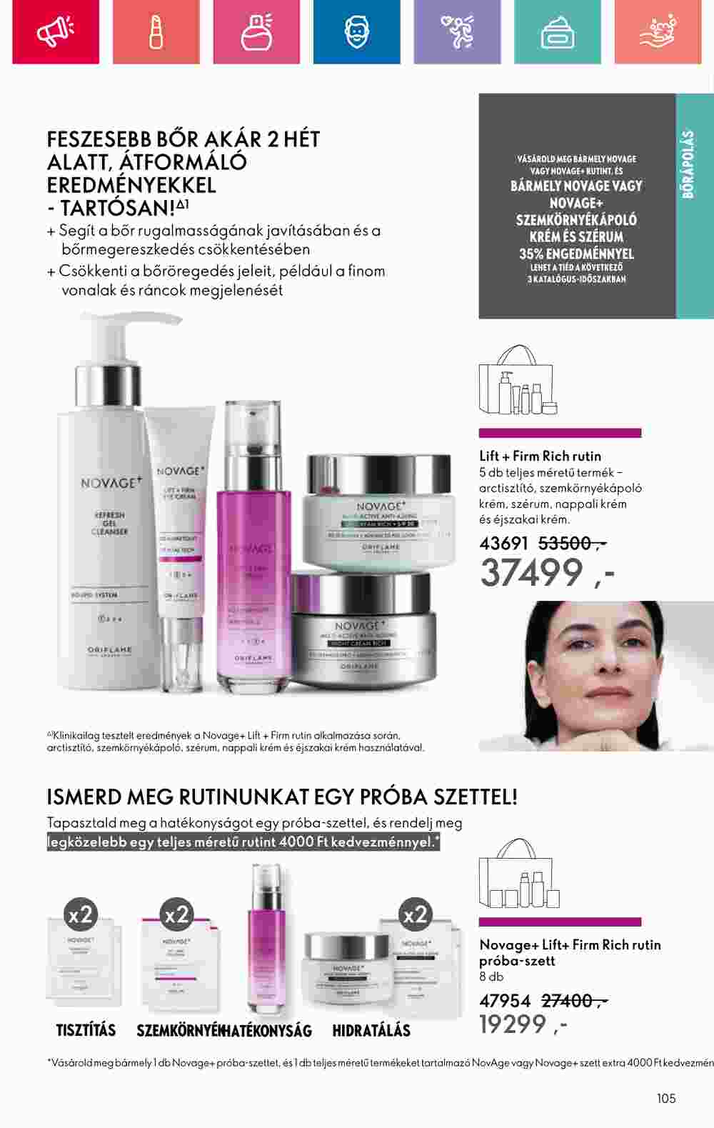 Oriflame akciós újság 2024.11.10-től - 105. oldal.