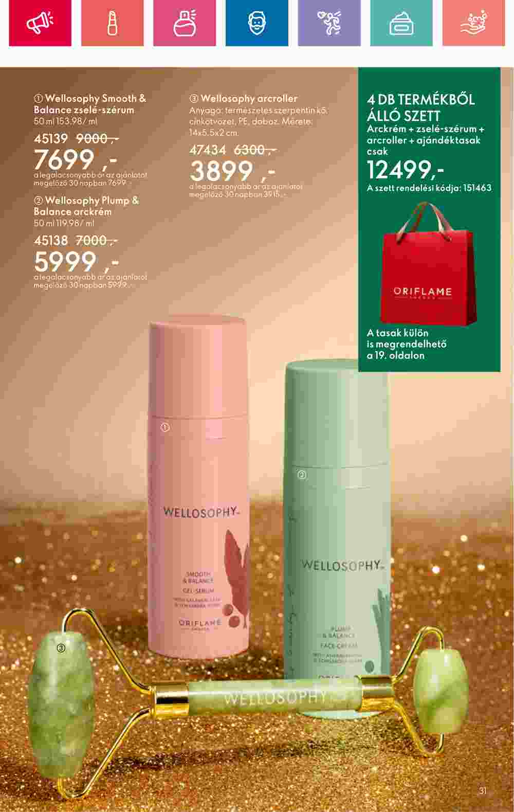 Oriflame akciós újság 2024.11.10-től - 31. oldal.