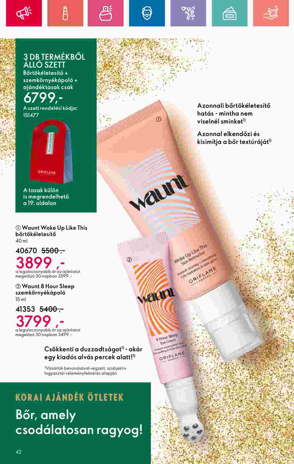 Oriflame akciós újság 2024.11.10-től - 42. oldal.