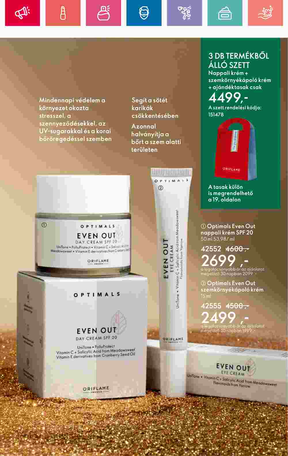 Oriflame akciós újság 2024.11.10-től - 43. oldal.