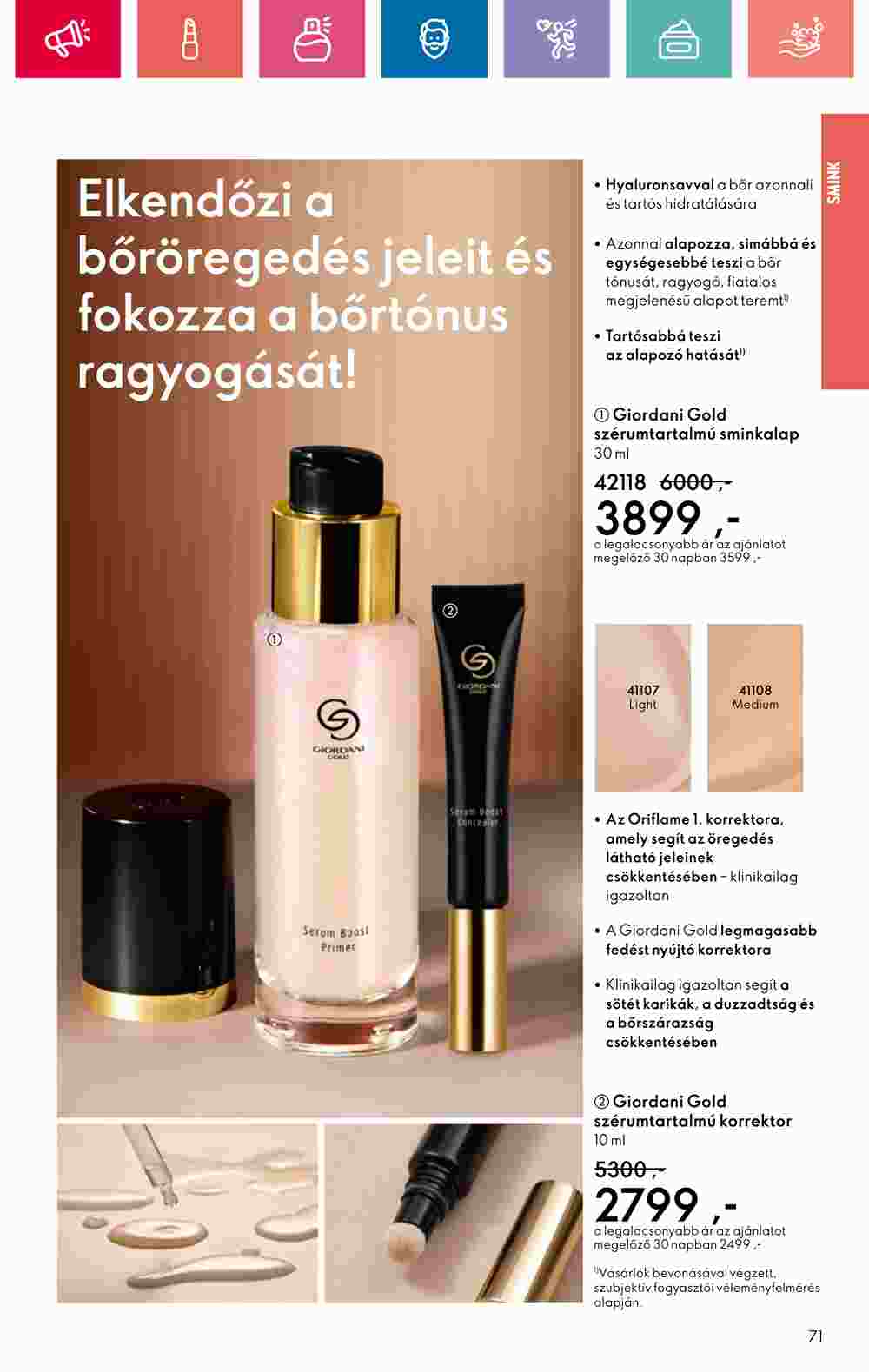 Oriflame akciós újság 2024.11.10-től - 71. oldal.