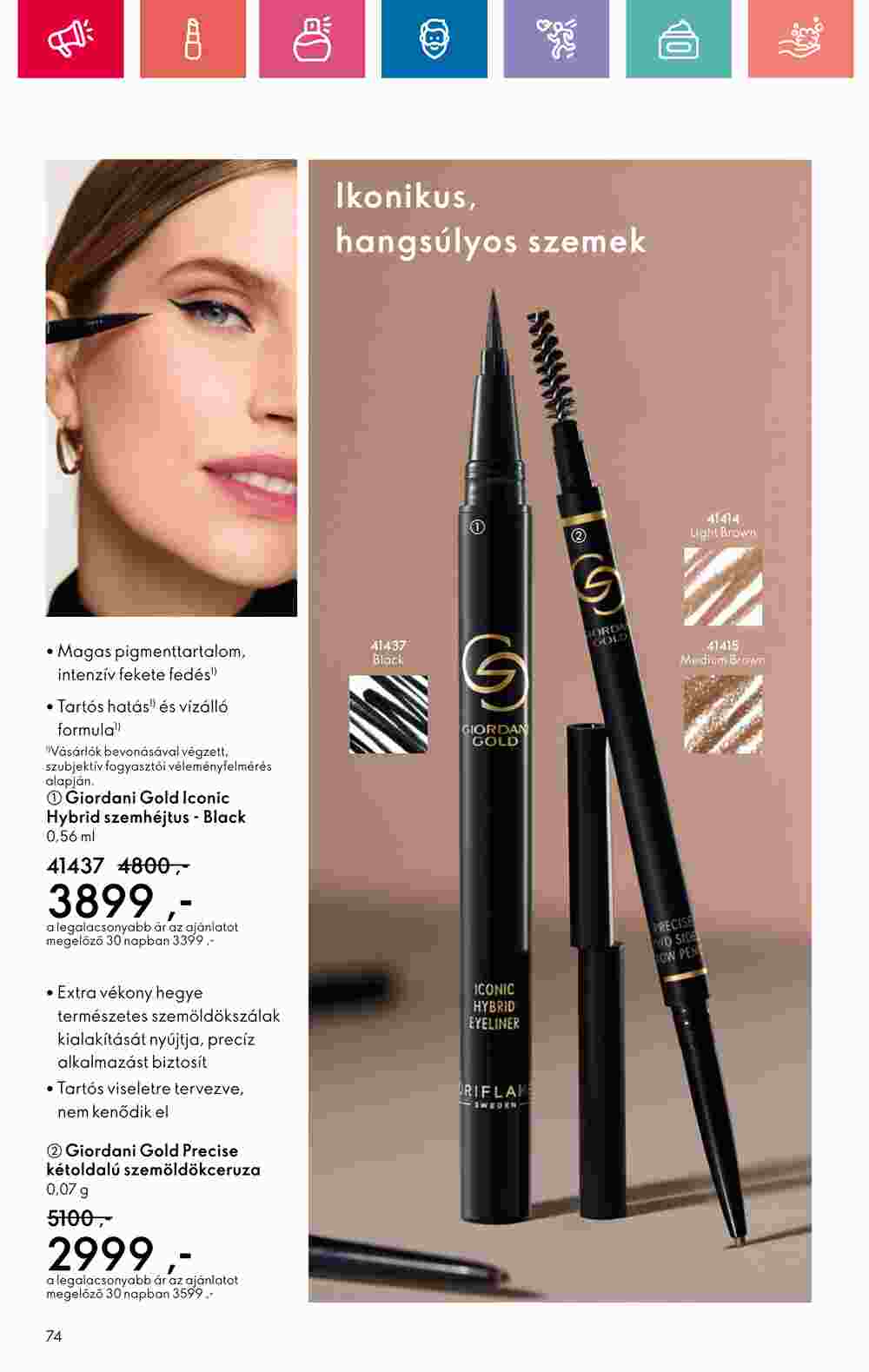 Oriflame akciós újság 2024.11.10-től - 74. oldal.