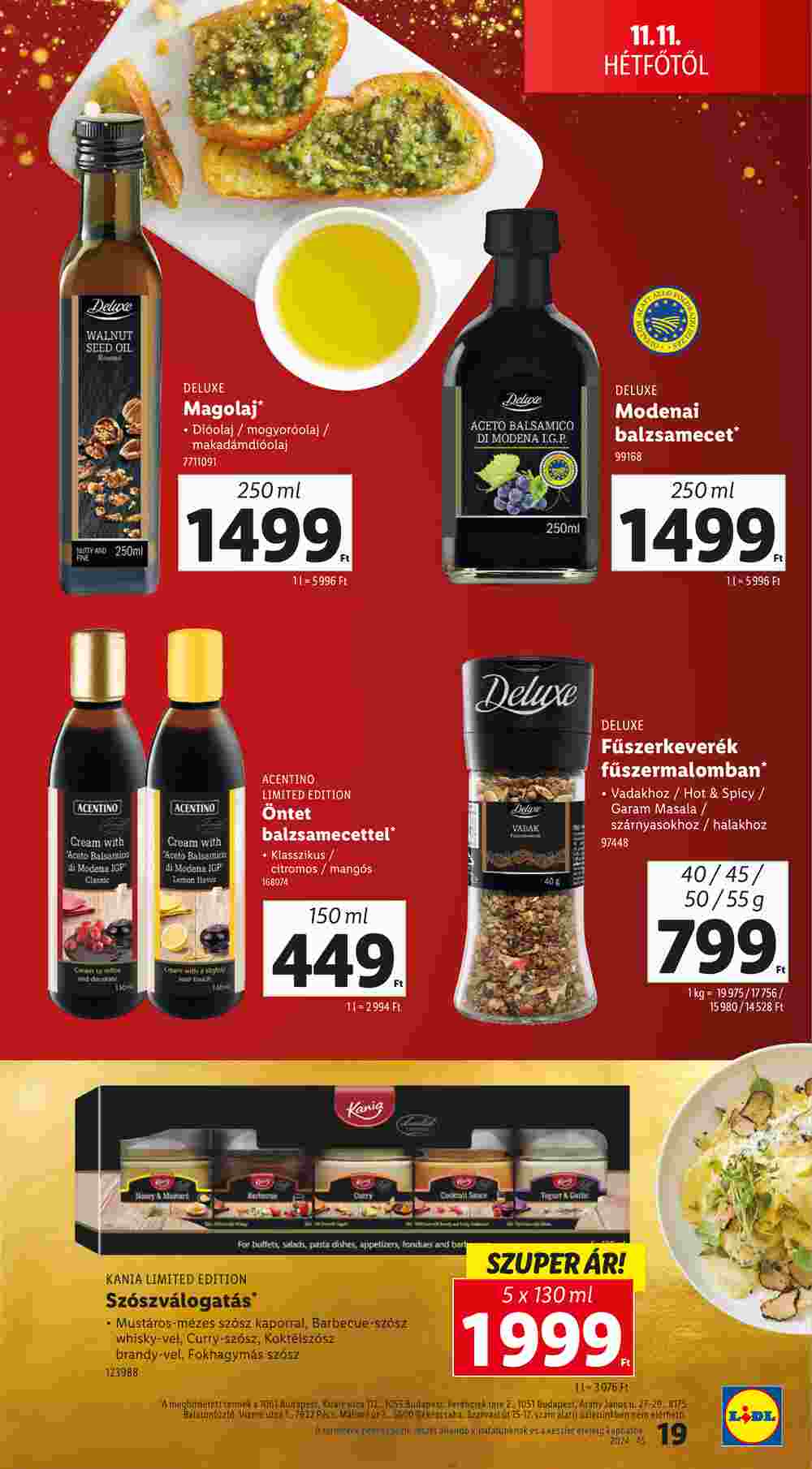 Lidl akciós újság 2024.11.11-től - 19. oldal.