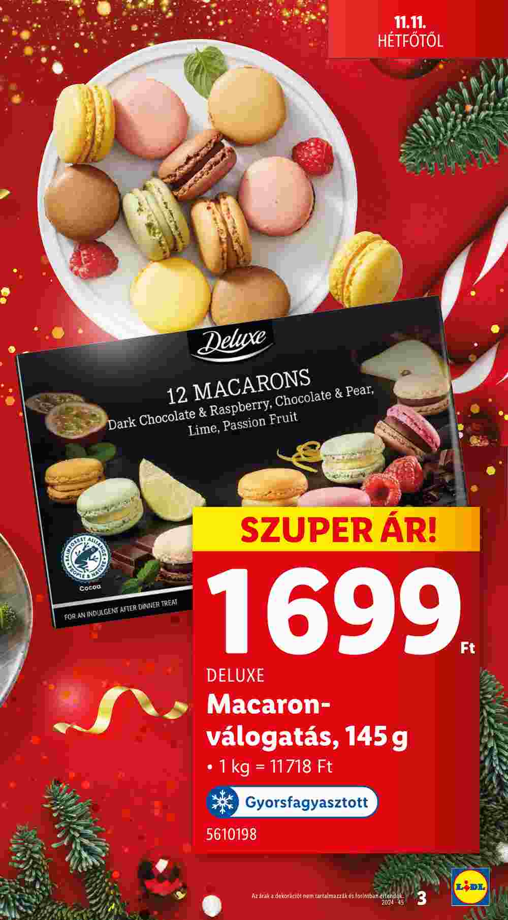 Lidl akciós újság 2024.11.11-től - 3. oldal.