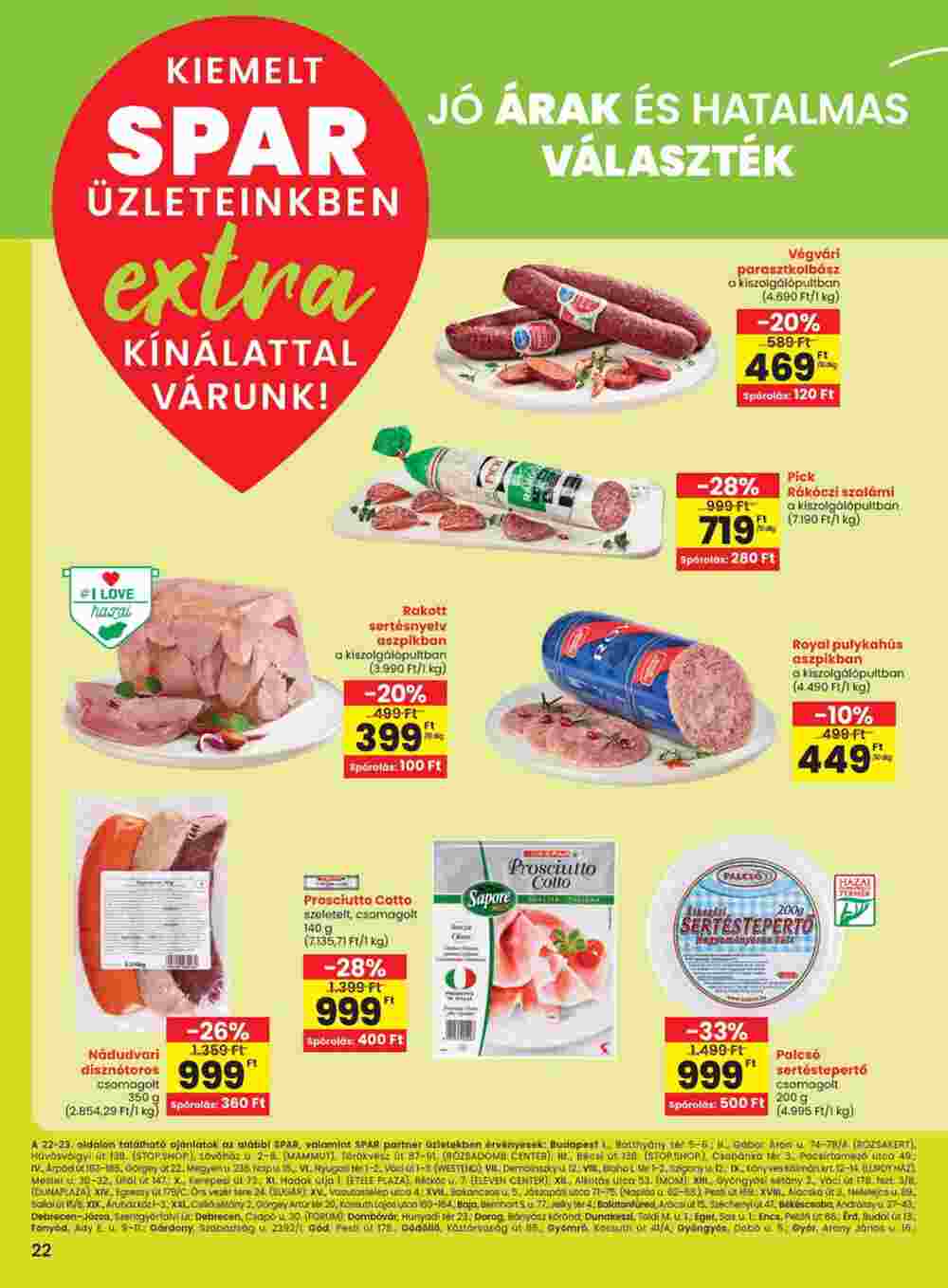 Spar Extra akciós újság 2024.11.14-től - 3. oldal.