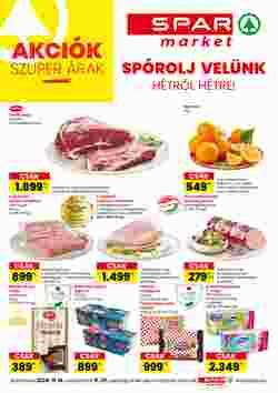 Spar Market akciós újság 2024.11.14-től