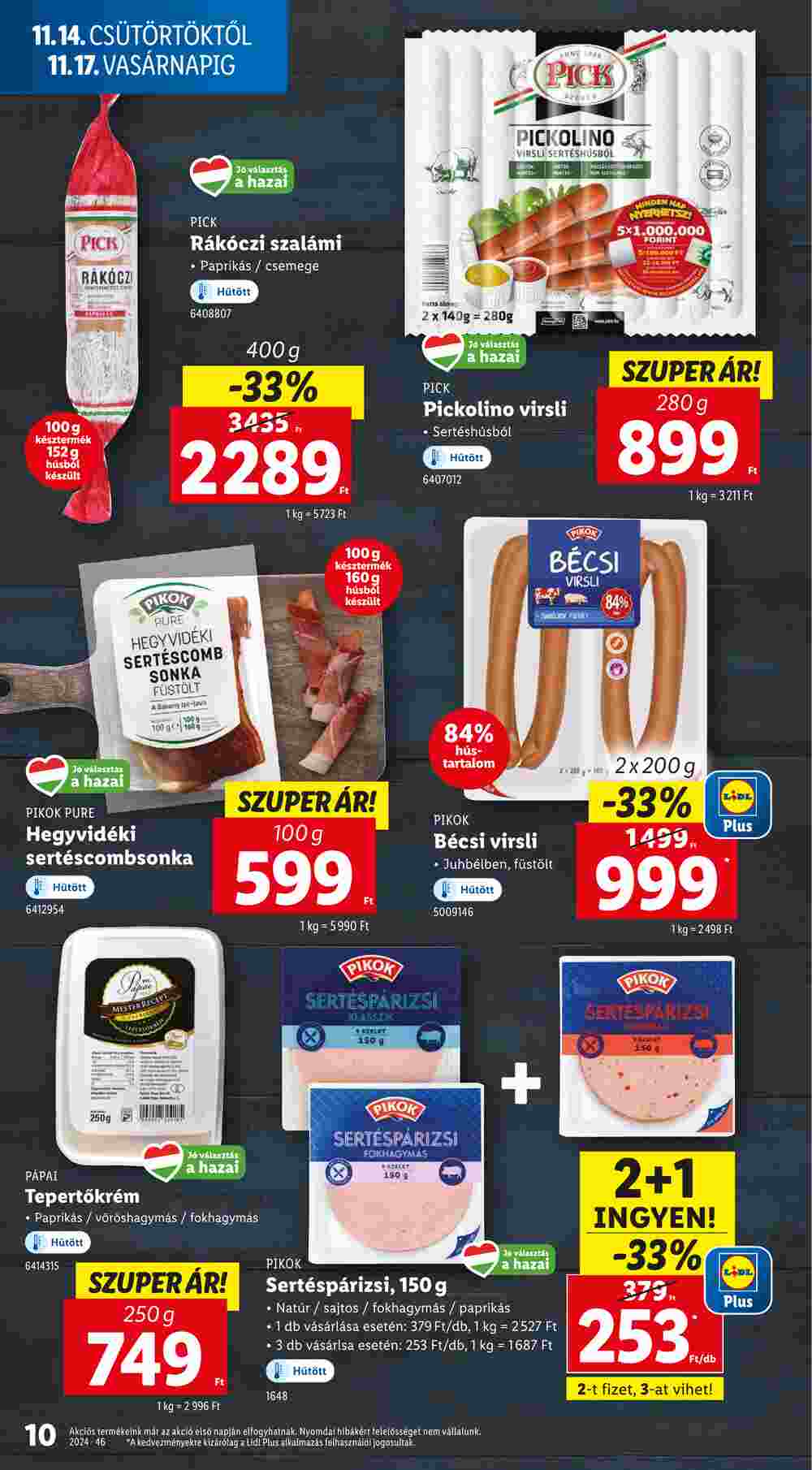 Lidl akciós újság 2024.11.14-től - 10. oldal.