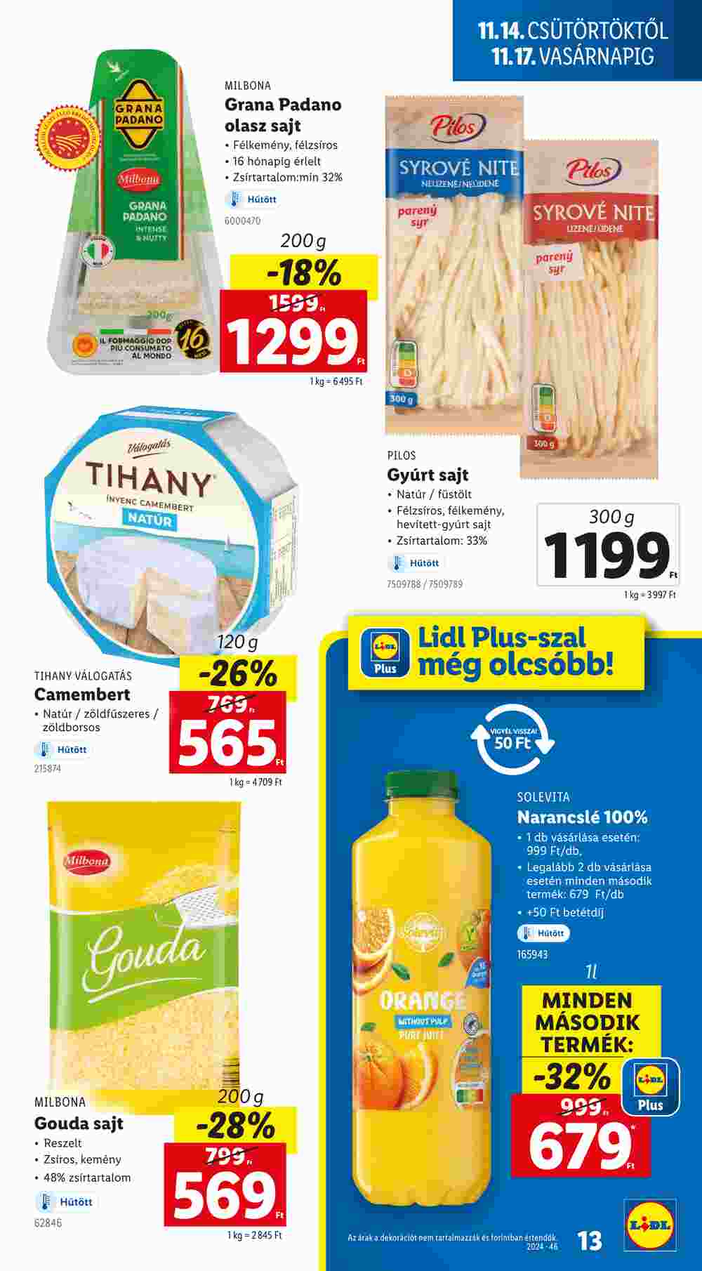 Lidl akciós újság 2024.11.14-től - 13. oldal.