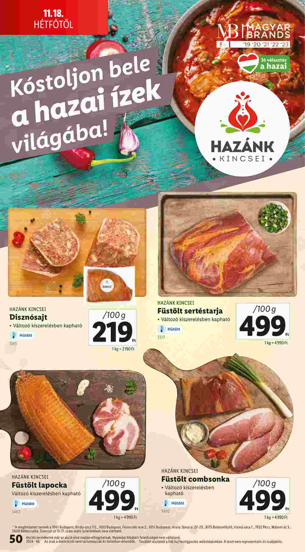 Lidl akciós újság 2024.11.14-től - 50. oldal.