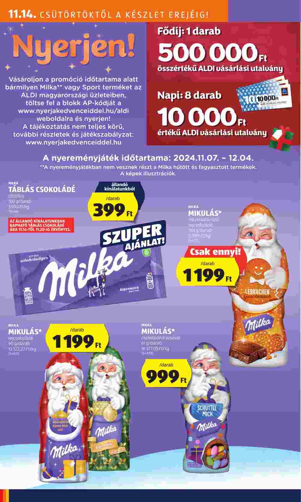 Aldi akciós újság 2024.11.14-től - 20. oldal.