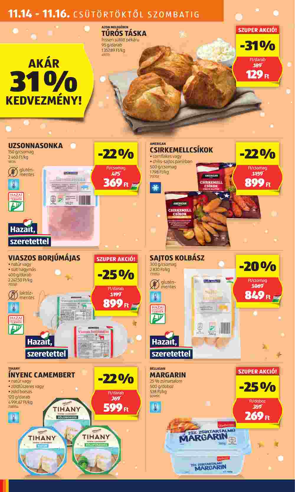 Aldi akciós újság 2024.11.14-től - 8. oldal.