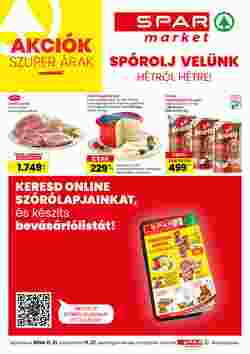 Spar Market akciós újság 2024.11.21-től