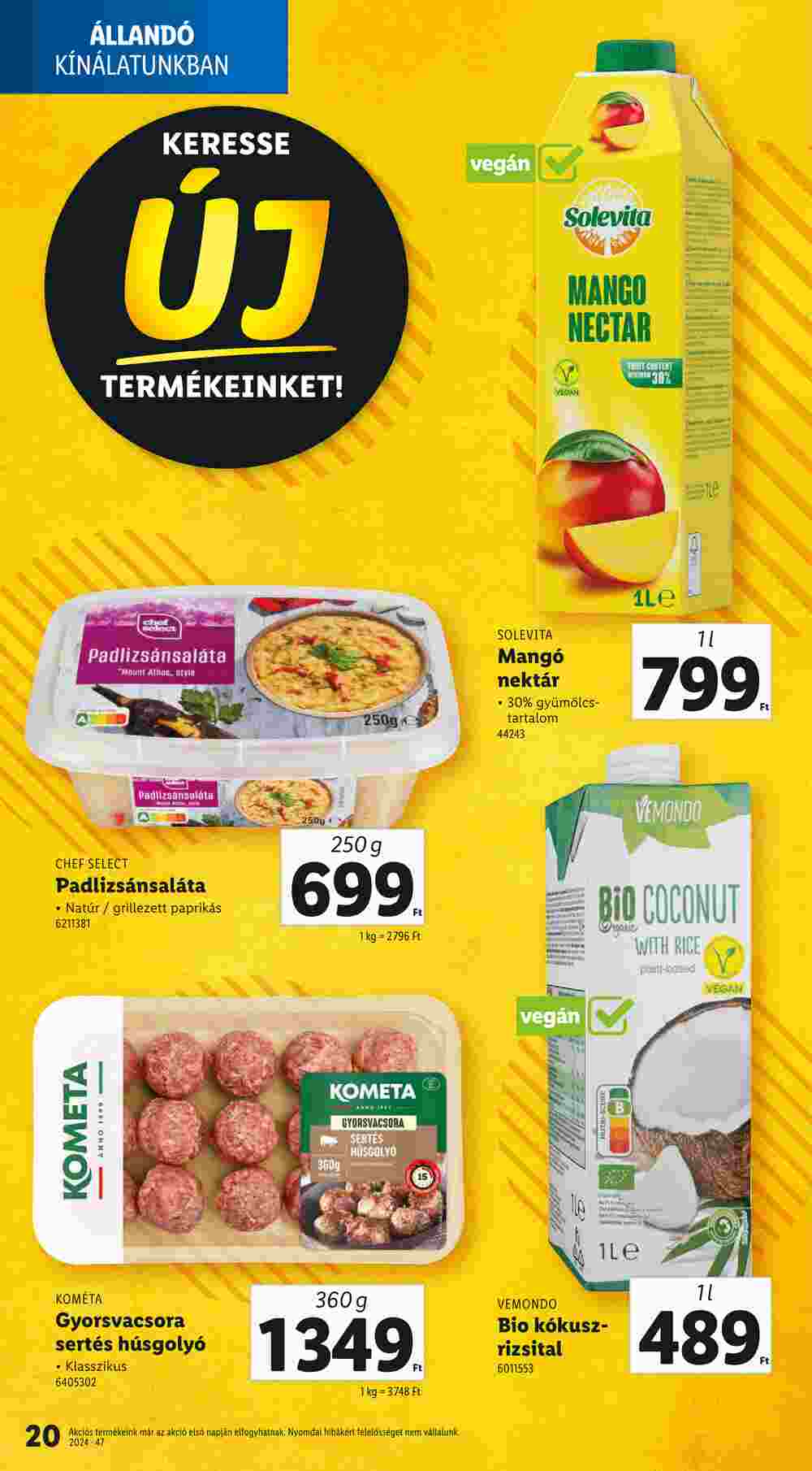 Lidl akciós újság 2024.11.21-től - 20. oldal.