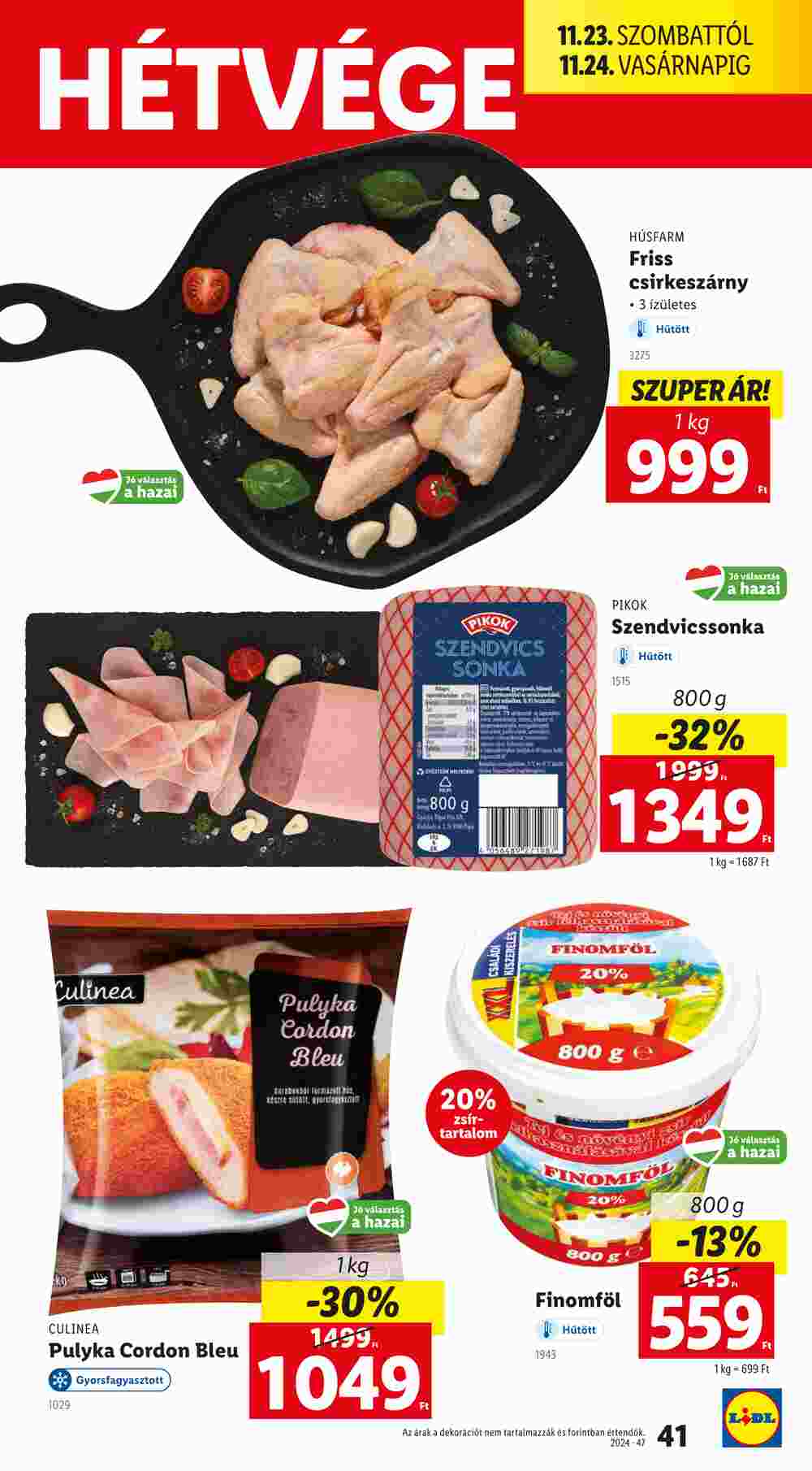 Lidl akciós újság 2024.11.21-től - 41. oldal.