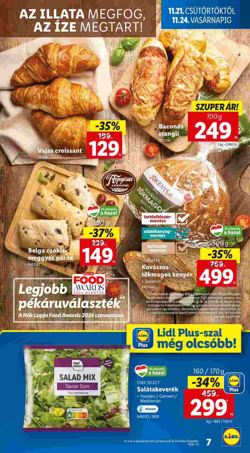 Lidl akciós újság 2024.11.21-től - 7. oldal.