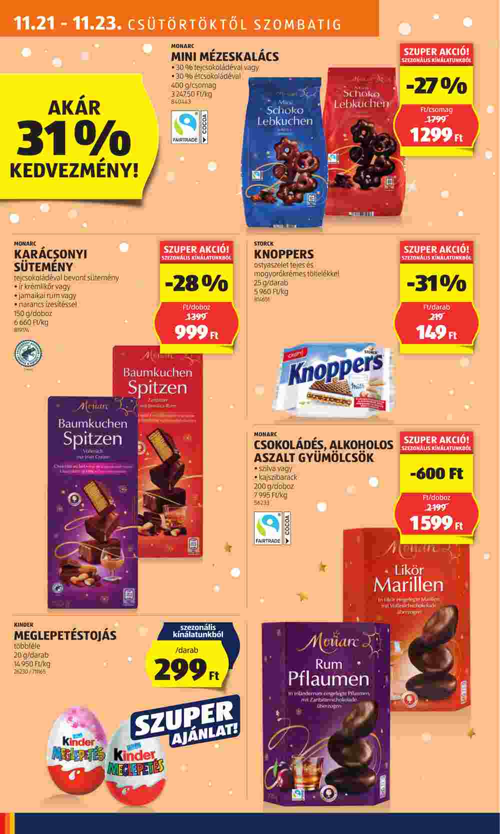 Aldi akciós újság 2024.11.21-től - 16. oldal.