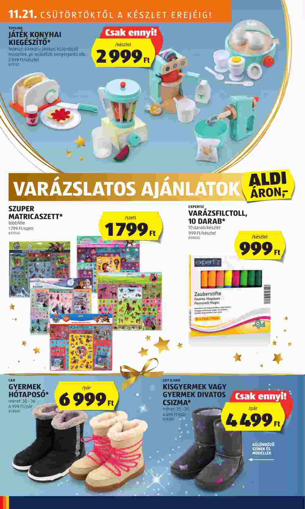 Aldi akciós újság 2024.11.21-től - 38. oldal.