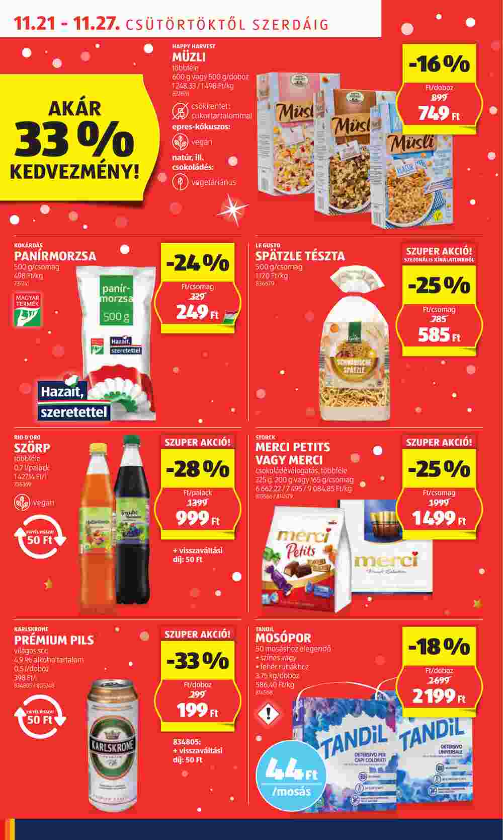 Aldi akciós újság 2024.11.21-től - 6. oldal.