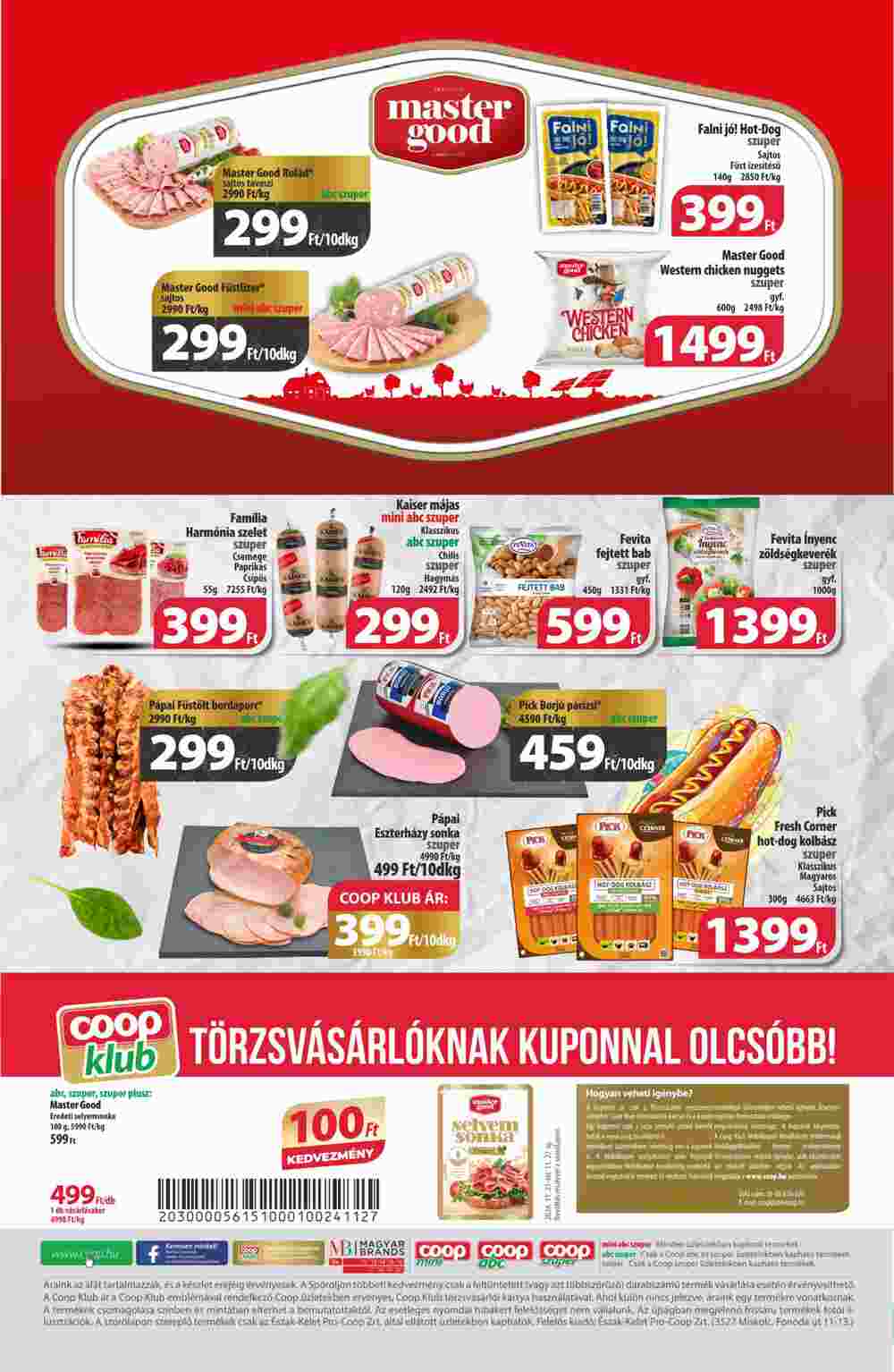 Coop akciós újság 2024.11.21-től - 3. oldal.