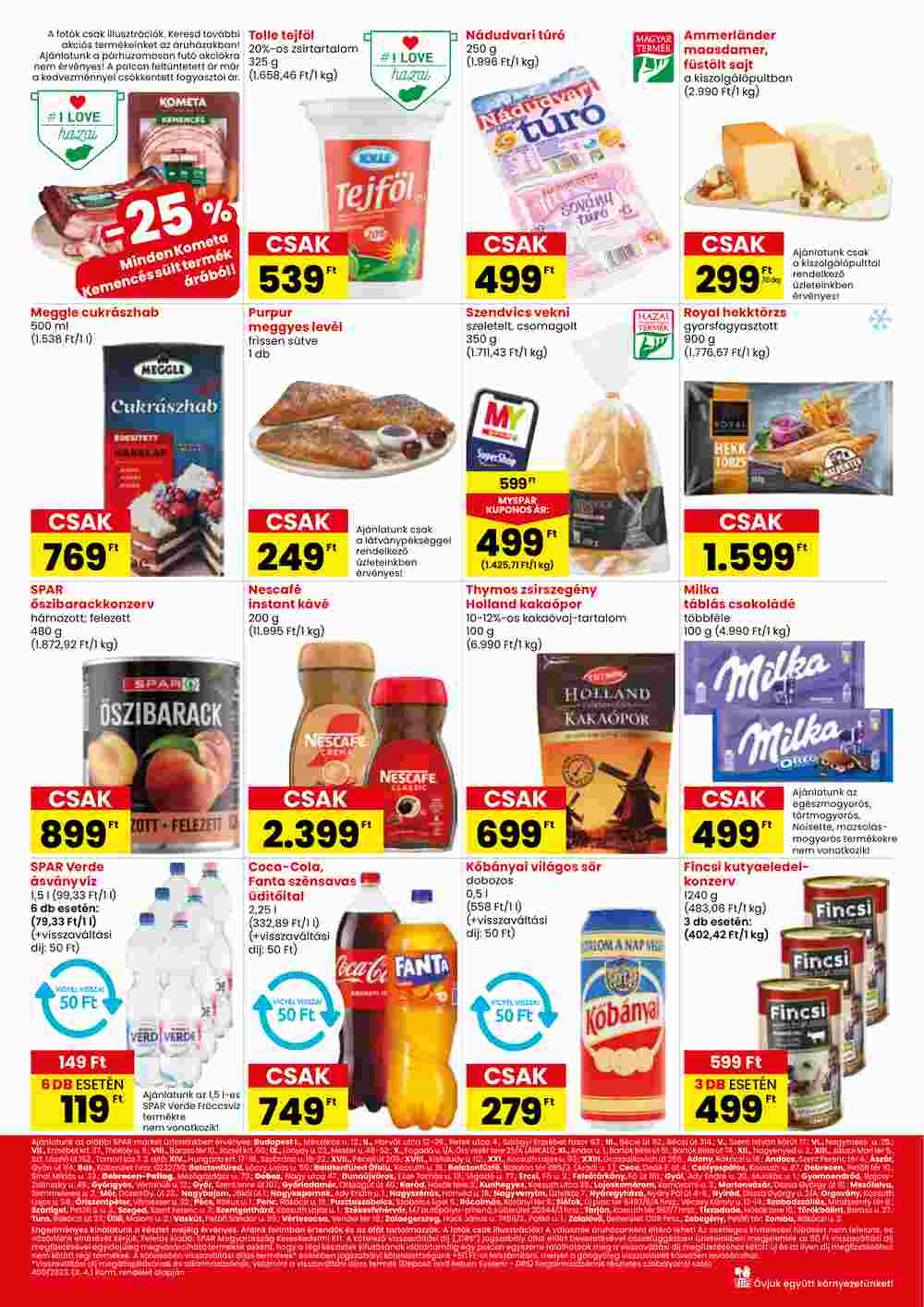 Spar Market akciós újság 2024.11.28-tól - 2. oldal.